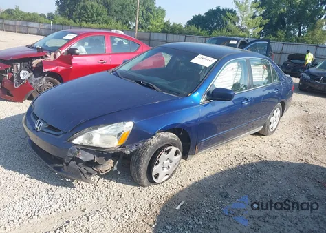 2005 Honda Accord 2.4 Lx from USA, damaged, VIN 1HGCM56435L003507